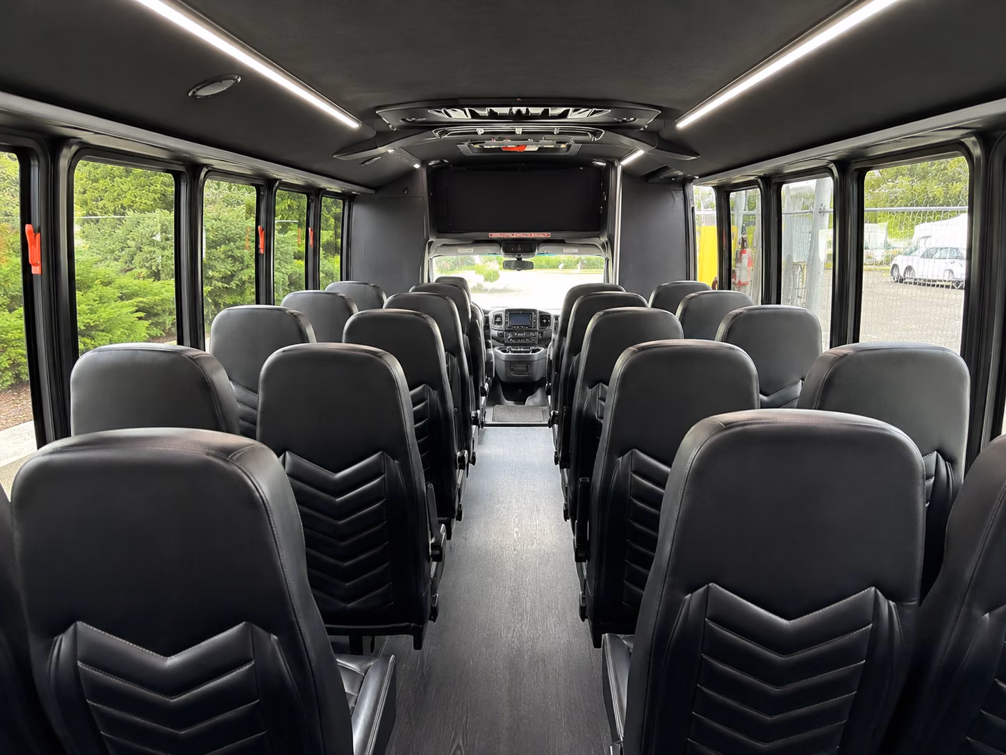 tacoma 15 passenger minibus inside