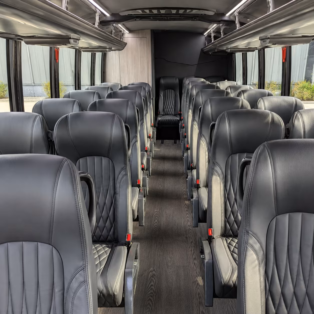 tacoma 25 passenger minibus inside