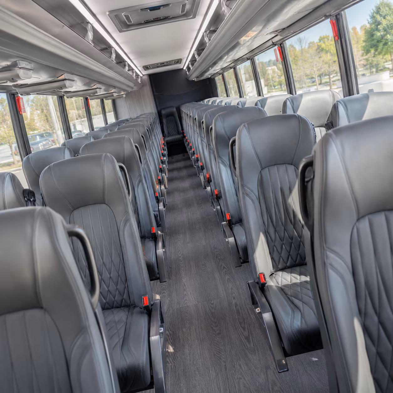 tacoma 35 passenger minibus inside