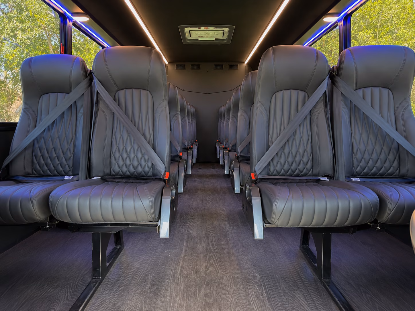 tacoma private event transportation onboard seating