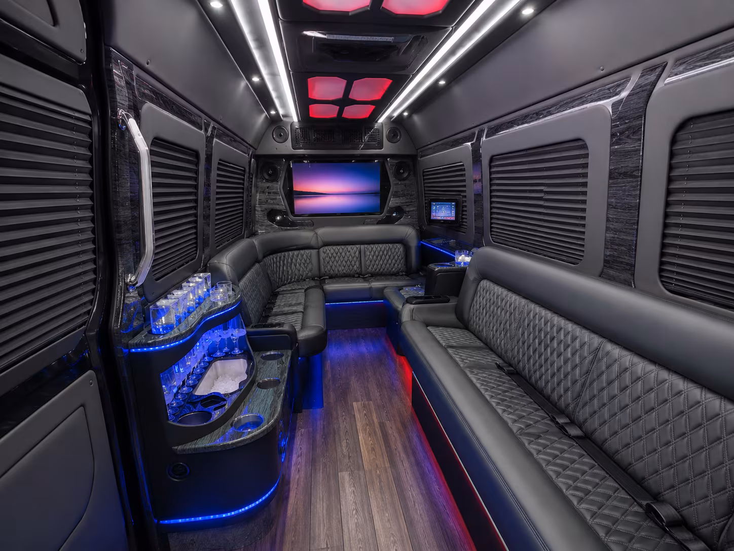 tacoma sprinter limousine inside