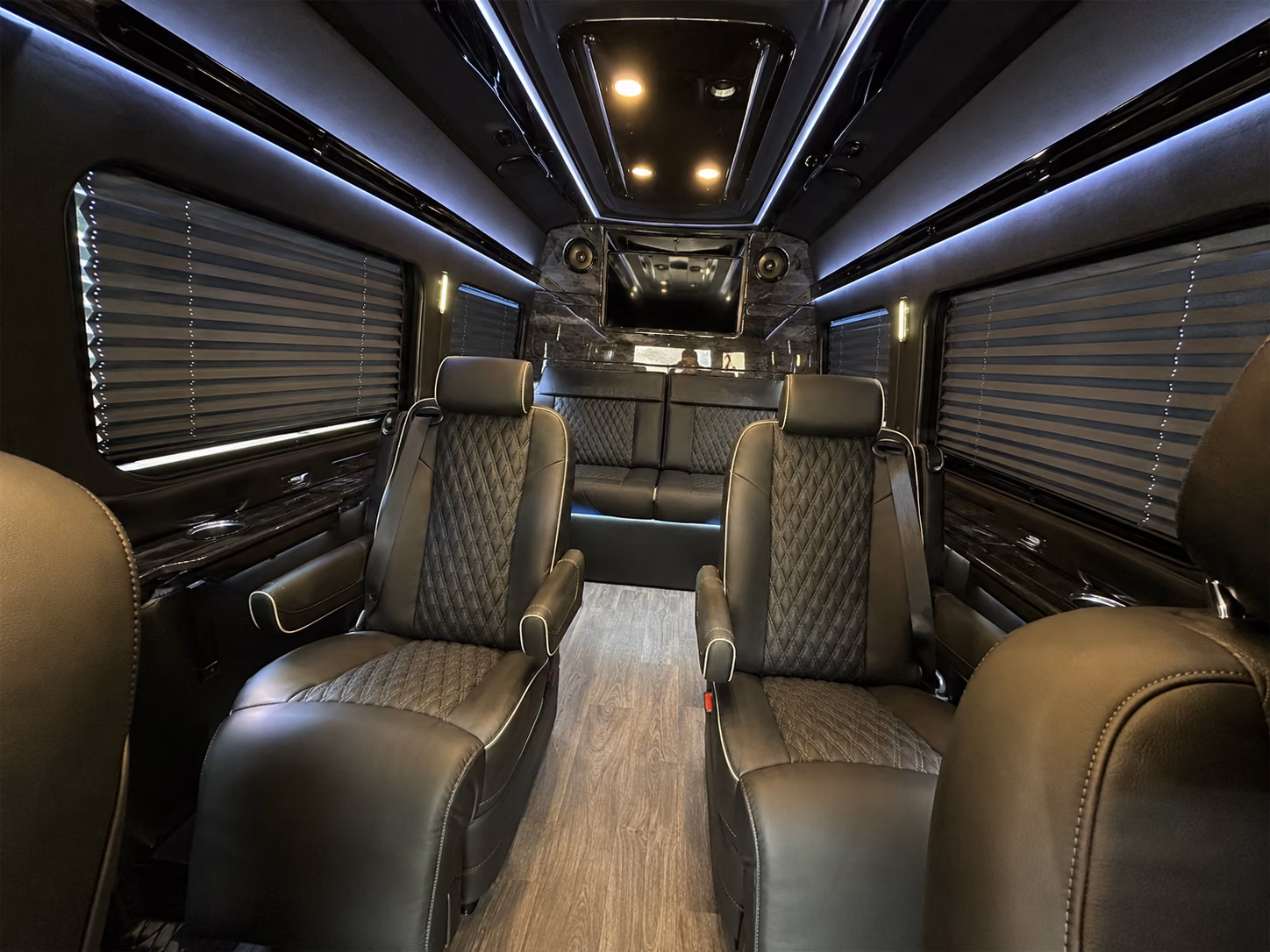 tacoma sprinter van with driver interior